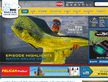 Tablet Screenshot of bigwateradventures.com